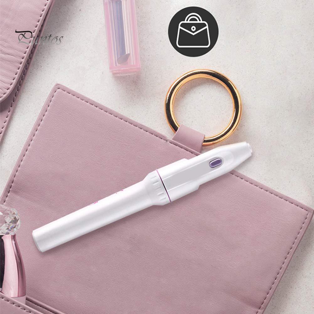 Puntos Tragbares elektrisches Nagelpoliergerät Maniküre-Werkzeug mit 5 Schleifbohrern