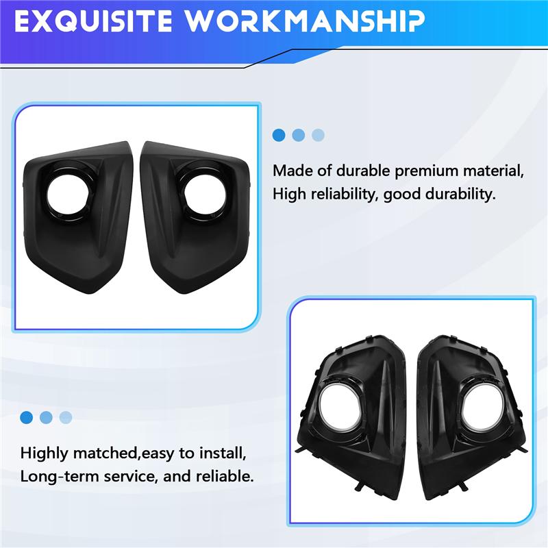 L10A Fog Light Cover Fog Lamp Frame Ggrill Trim For Subaru Impreza 2012-2014 57731FJ000 57731FJ010 Headlight Shade
