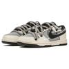 Nike Dunk Low top Skateboard Shoes Women's Gray Beige FD4623-131(Team4-)