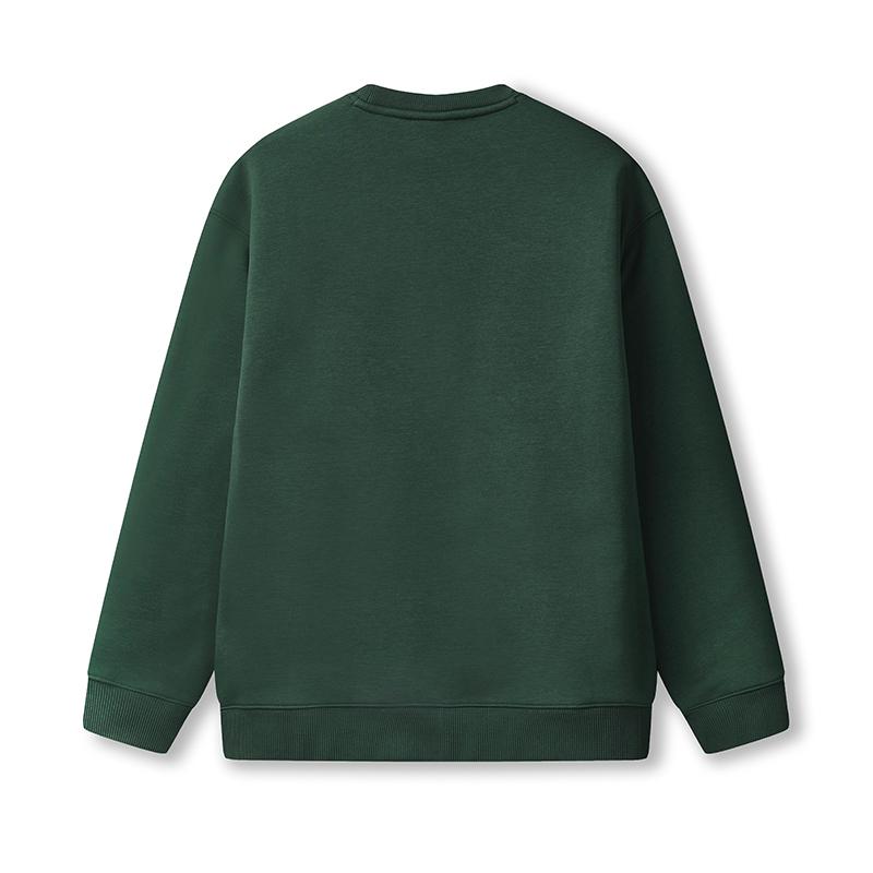 Fila Orijinal Kazak Polar Moda Klasik Çok Yönlü Yumuşak Rahat Sıcak Bol Sweatshirt Unisex sweatshirt F51U549202F-GN