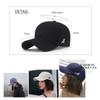 GITIAMO Cap with English Lettering On the Single Point Adjustable Available In and UV Sun and English Women's Side, Embroidery, Strap, Black, White,