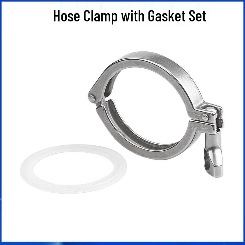 Qiyu Youpin Sanitary Quick Clamp and Silicone Gasket Set