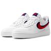 New Nike Air Force 1 Low 3D Chenille Swoosh White Red Blue 823511-106