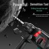 High-Power Cordless Brushless Rotary Hammer Drill - 3-in-1 Electric Impact Tool with Lithium Battery for Concrete.