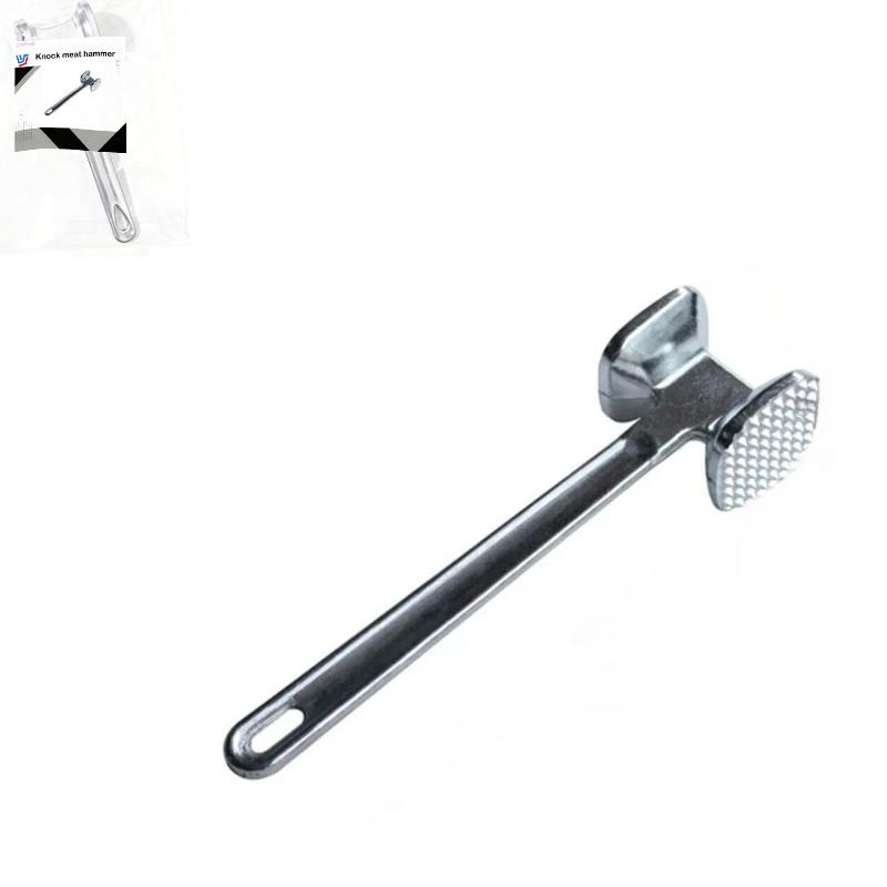 Aluminum Alloy Meat Hammer Steak Meat Hammer Household Large Row Loose Meat Beef Hammer Double-sided Meat Hammer Kitchen Tools