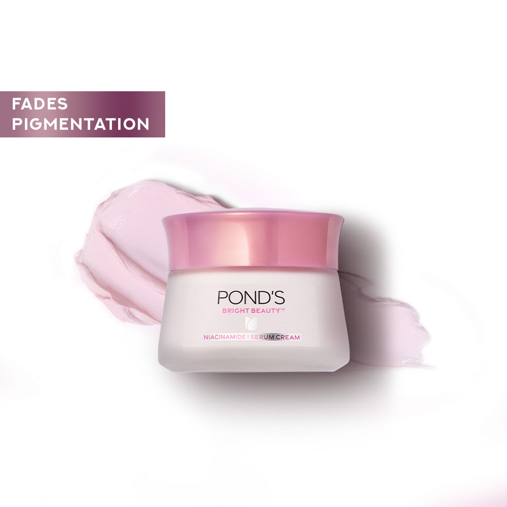 POND'S Bright Beauty Anti-Spot Serum Cream with Niacinamide and SPF 15 PA++, 35g Skin Brightening Moisturizer