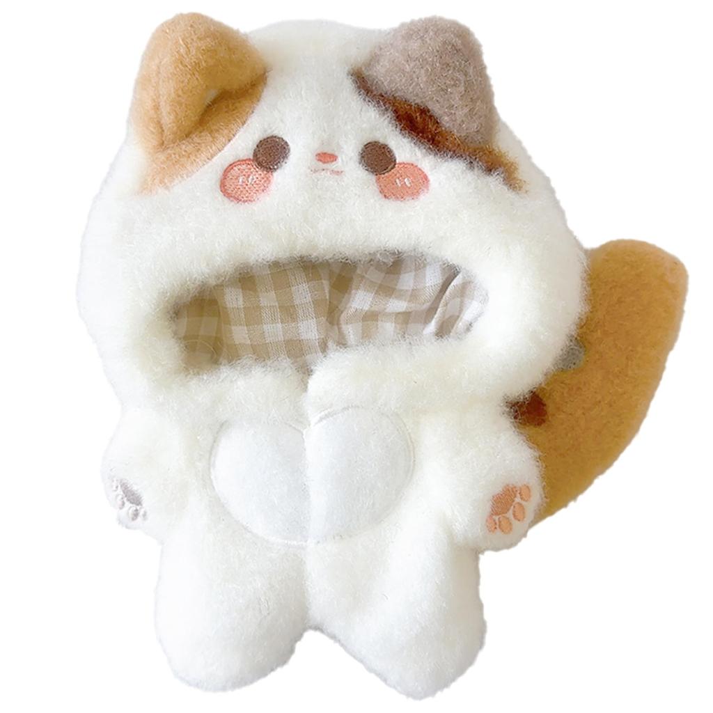 Fluffy Animal Kigurumi (10cm) White Plush Toy [Used]