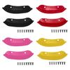 Front Bumper Lip Spoiler Splitter PP Plastic Universal Front Lip Protector Car Exterior Trim for Vehicle Decoration