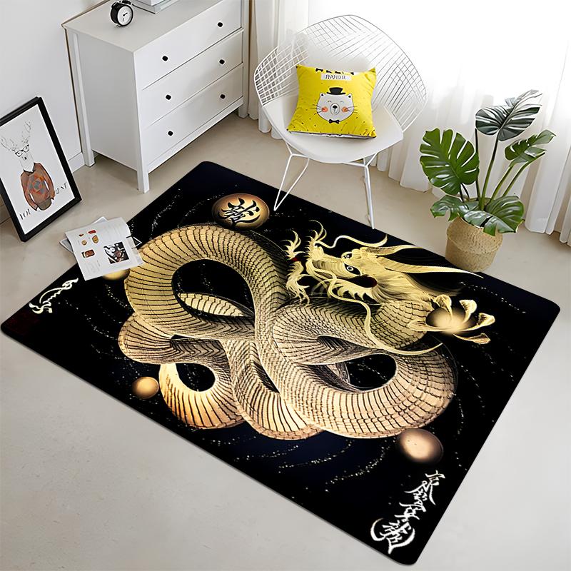 Chinese Five Elements Tai Chi Eight Diagrams Carpet Living Room Children's Carpet Home Decor Carpet Door Mat Rugs for Bedroom