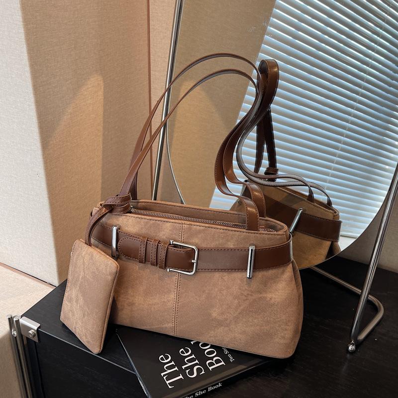 Large-capacity Bag, Women's Autumn and Winter Casual Shoulder Underarm Bag, High-quality Texture Work Commuter Bag