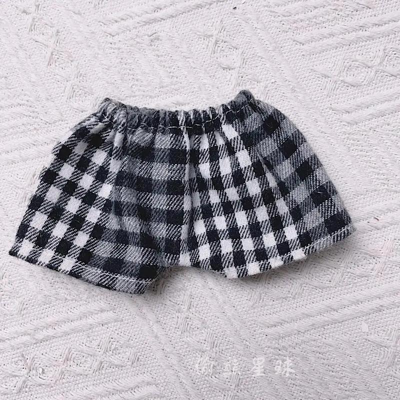 Auf Lager Weißes Hemd Schal Schwarzer Hut 20cm Plüschpuppe Kleidung Mode Junge Hübsche Kleidung Kostüm Outfit Zubehör