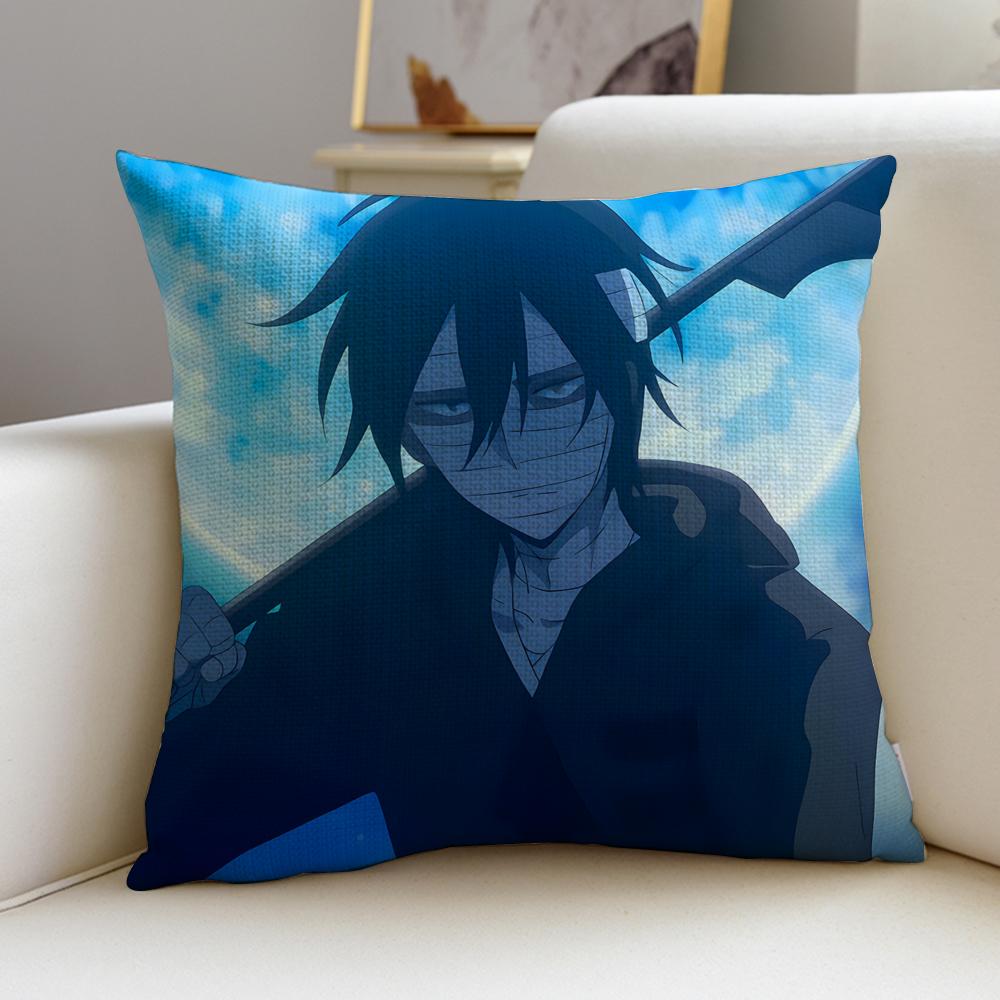 Dark AAngels of DeathS Cushion Cover Breathable and skinfriendly linen pillowcase square removable and washable cushion