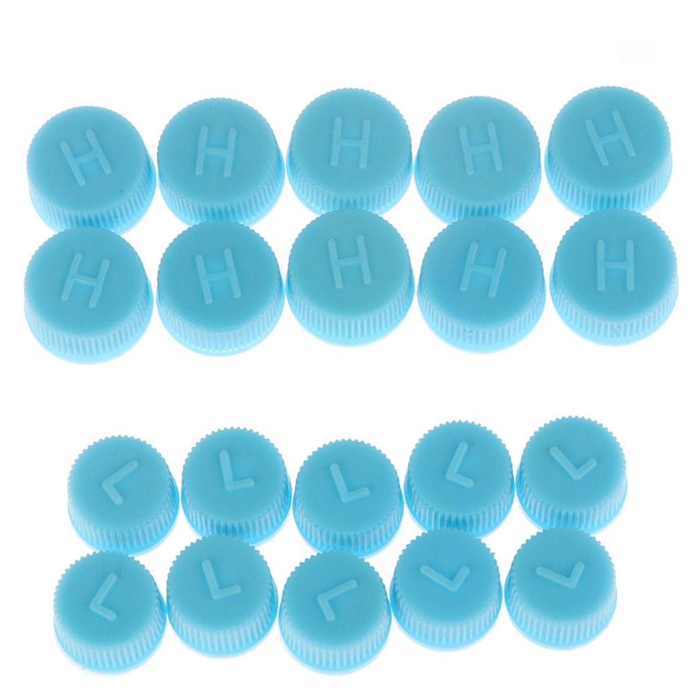 Service Port Valve High Low Side Side Port Cover Valve Core Caps Dust Cap Auto Pressure Cap