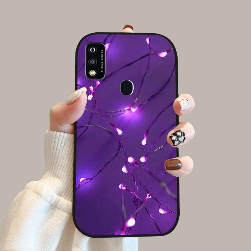 For ZTE Blade A51 Case A52 A53 Color Painted Soft Silicone Phone Cover Cases For ZTE Blade A31 Fashion Protective Fundas Coque