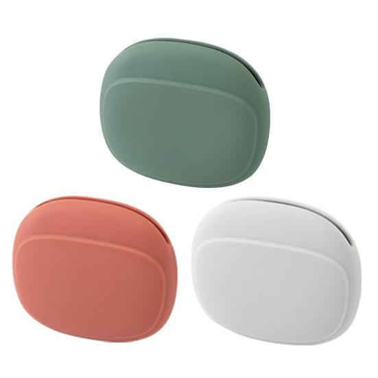 Creative Portable Silicone Headphone Storage Case Anti-Fall Mini Earphone Bag