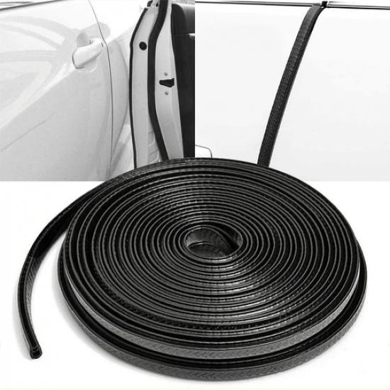 5M U-Shape Auto Car Door Trunk Seal Strip Weather Rubber Strip Edge Accessories
