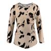 Women Mom Pregnant  Baby Maternity Leopard Print Tops Blouse Clothes
