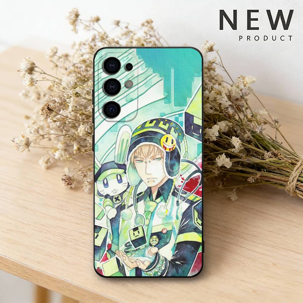 D-Dramatical Animer M-Murder phone Case For Samsung S26,25,24,21,22,23,30,20,Ultra,Plus,Fe,Lite Black Soft Cover