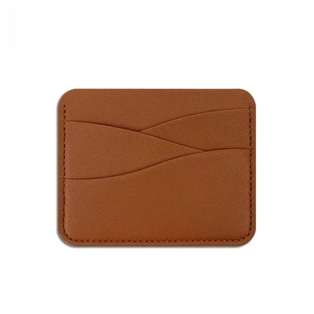 Solid Color Mini Card Holder Multi-functional Ultra-thin Credit Card Holder Slim Small Coin Purse Student