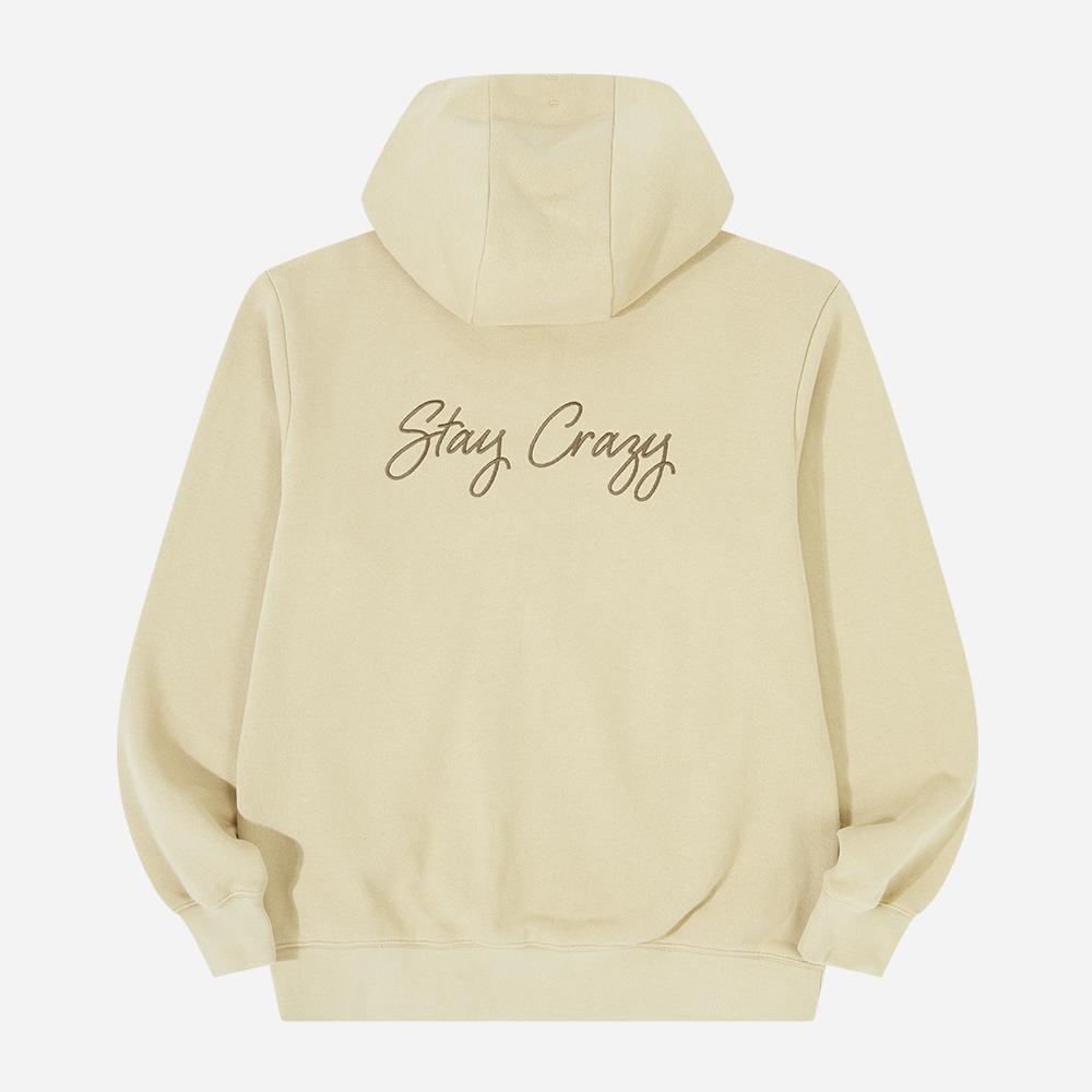 Dod Champ Zip-Up Hoodie - Tan