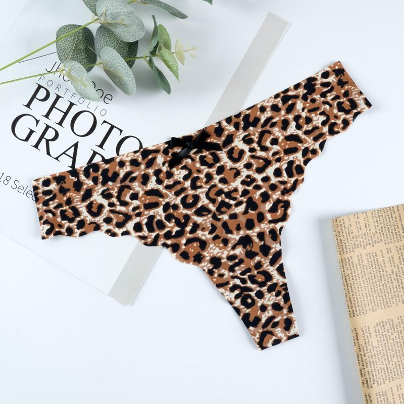 Women's Sexy Thongs G-string Underwear Panties Thin Breathable Low Waist T Back Female Seamless Comfortable Thong Lingerie