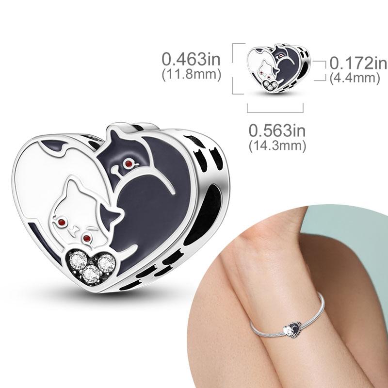 New 925 Silver Charm Bead Fit Original Bracelet Charms for Women Necklace DIY Jewelry Gift