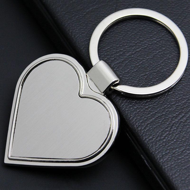 Modischer Schlüsselanhänger aus Metall mit Gravur: Einzelmarken-Anhänger & praktisches Geschenk