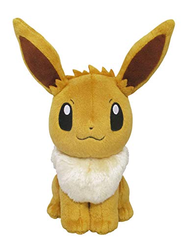 Sanei Boeki Pokemon ALL STAR COLLECTION Eevee (S) W9 x D16 x H20.5cm Stuffed Pokemon PP07
