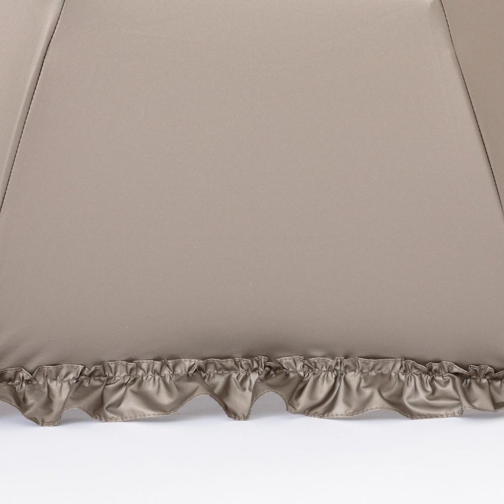 Lieben Folding Parasol with UV Light and Heat Suitable for Rain or 50cm LIEBEN-0515 Frills, Protection, Blocking, Shielding, Shine, <Cool Umbrella>