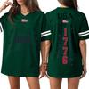 Womens Short Sleeve V Neck Oversized T Shirt 1776 2026 USA Letter Print Loose Fit Top Flag Graphic Tee