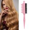Yousheng Curl Defining Brush Pointed Tail Reduces Frizz Anti-static Hair Comb Portable Men Women Hair Volumizing Detangling Bristles Brush