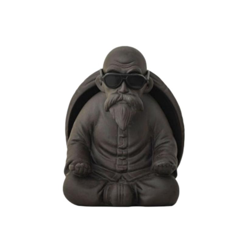 Tortoise Teapet Purple Sand Household Tea Strainer Turtle Shell Strainer Creative Purple Clay Tea Pet Kung Fu Tea Decoration