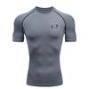 Dragon Skeleton  Men's Sports T-shirt Training Fitness Compression Workout T-Shirt Rashgard Tops Tee Short Sleeve T-Shirt
