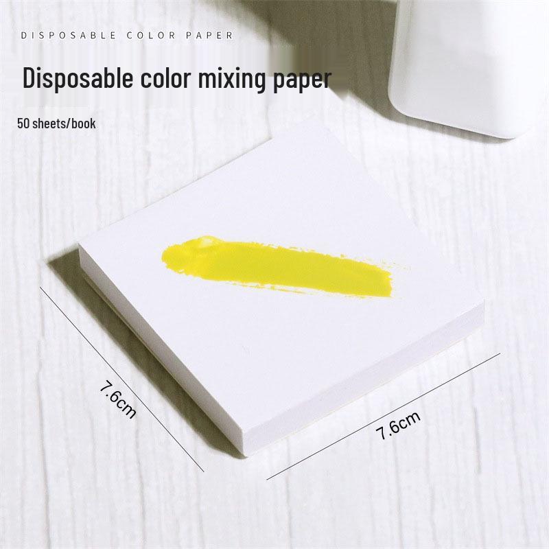 

Waterproof Double-Sided Disposable Nail Art Gel Mixing Palette