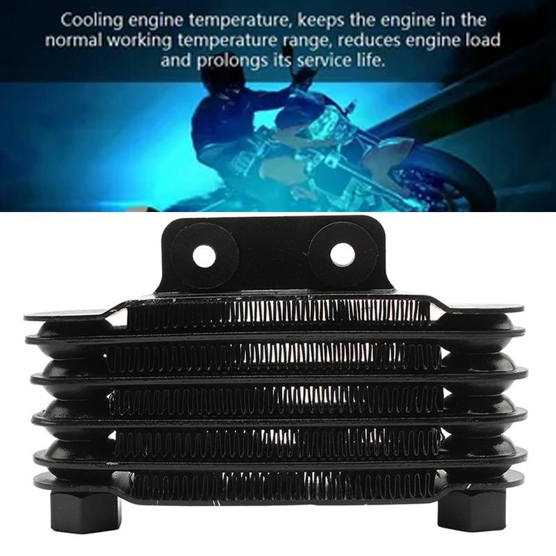 Motorcycle 100cc-250cc Engine Oil Cooler Radiator Cooling Kit Motorcycle Universal Engine Oil Motocross Accessories