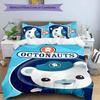 3pcs The Octonauts3 pattern bedding set duvet cover set includes duvet cover &pillowcases, perfect all season bedroom decoration & gift
