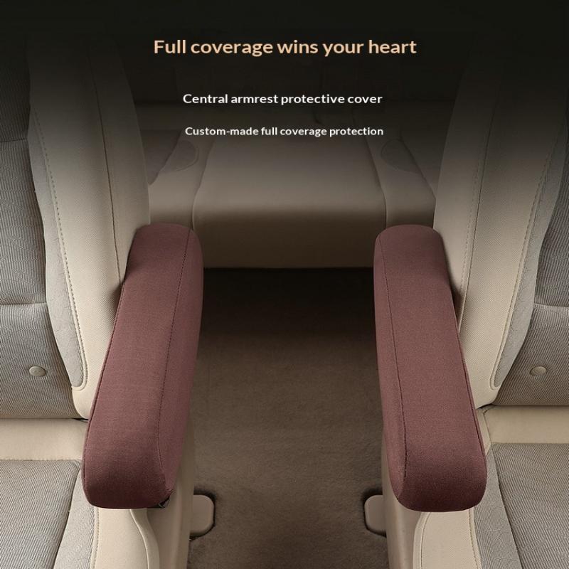 Easy-To-Install Car Armrest Protector - Breathable And Non-Slip Minimalist Design Suitable For All Seasons