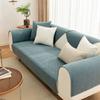 Hemp Living Room Sofa Cushion Four Seasons Universal Solid Color Cloth Liner Cover Towel Non-Slip Sofa Cover