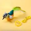 Cat Toys, Self-entertaining and Boring Gadgets, Simulation Can Call Birds, Swing on The Swing, Hang on The Door, and Play with Elastic Feathers