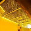 96LEDS Solar Curtain Icicle Light Outdoor Eaves Decor String Lights Garlands Garden Party Yard Christmas Decoration Holiday