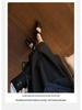 Women's Genuine Leather Ballet Flats, Autumn 2024, Square Toe, Chunky Heel, Vintage Low-Cut Mary Jane Shoes