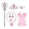 Pony Poly Princess Dress Girls Children cos Birthday Dress Rainbow Dress Unicorn Elsa SB23