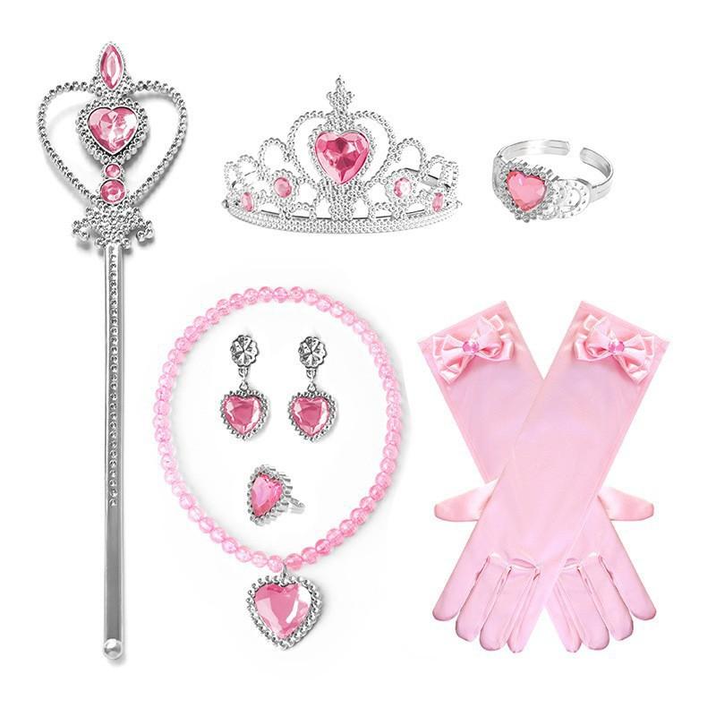 Pony Poly Princess Dress Girls Children cos Birthday Dress Rainbow Dress Unicorn Elsa SB23
