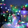 Solar LED String Lights: Outdoor Star Fairy Lights for Christmas, Holidays, Camping, Tents, and Decorative Awnings
