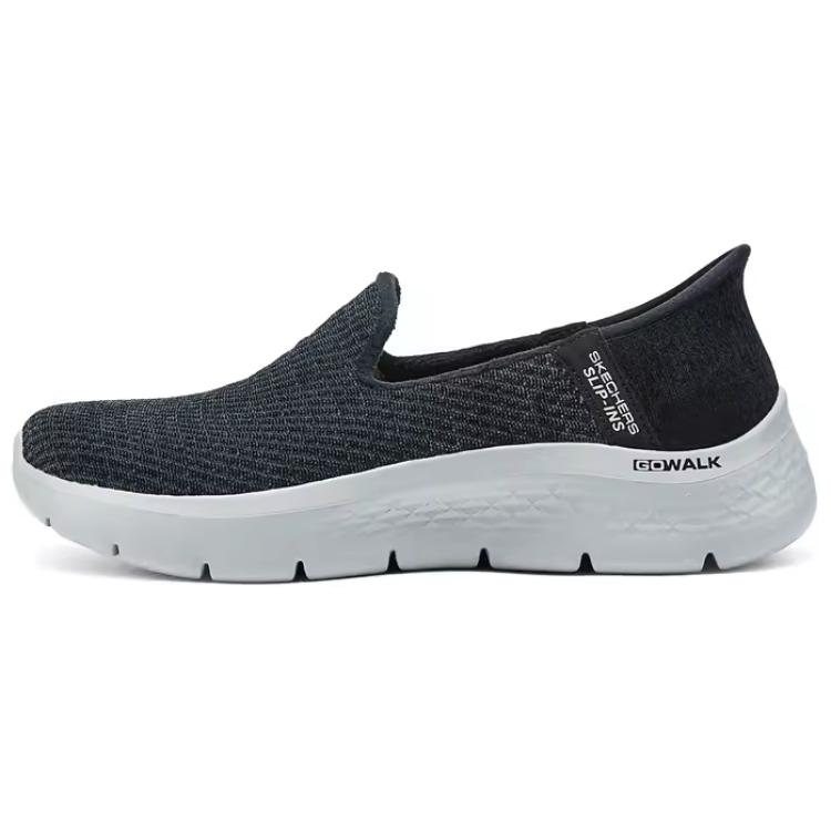 Skechers Women s GO WALK Low Top Casual Shoes Women s Black 38.5 чёрный