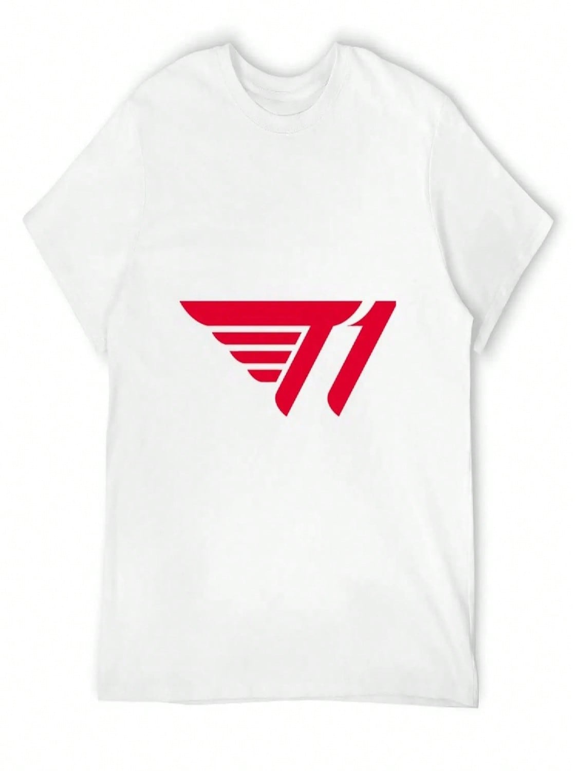 Skt T1 Merch Skt T1 Logo T-Shirt Cotton Graphic Tees Tops Mens Funny T Shirts S разноцветный