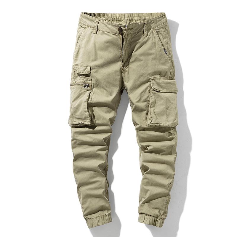 Cotton Overalls Men's Casual Pants 