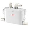 Macerator Pump, 500W, 6600 L/h Flow, 26.2 Ft/8 M Head, Macerator Sewerage Sump Pump with 3 Water Inlets for Toilet, Basement, Kitchen, Sink, Shower,