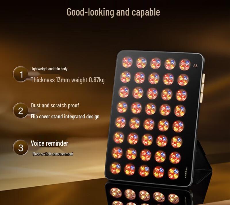 Miguang LED Red & Blue Light Therapy Face Mask