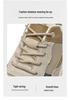 Spring/Autumn 2024 Men's Retro Business Casual Non-Slip Soft Sole Breathable Patchwork Board Shoes